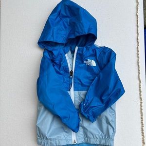 Boys north face rain jacket